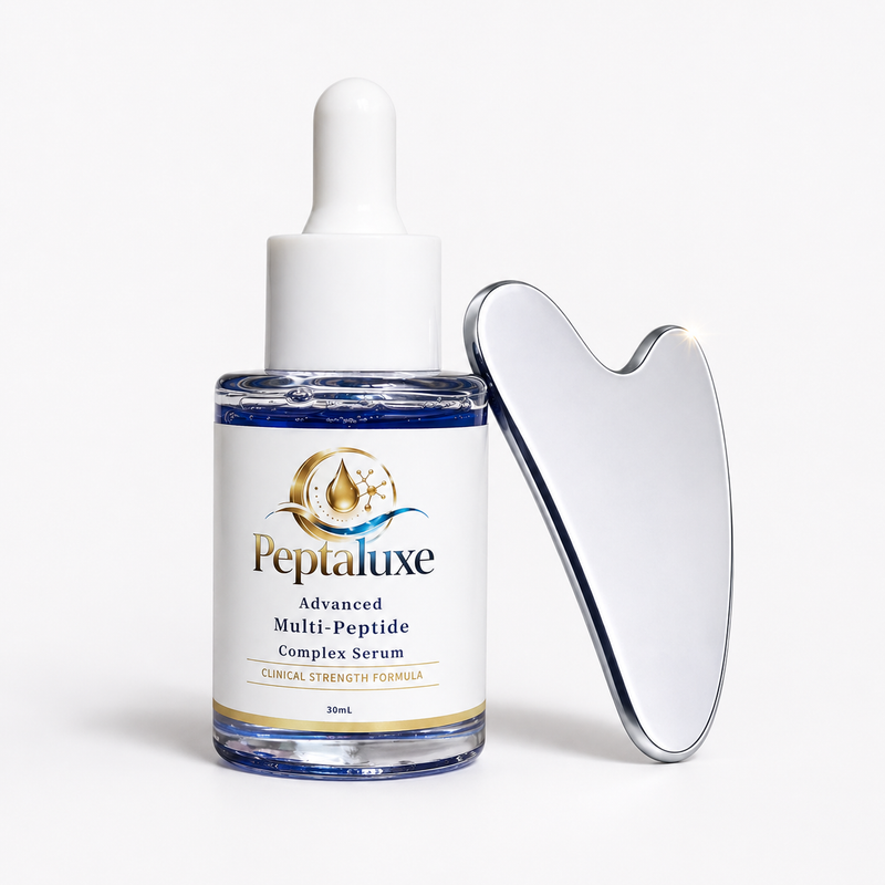 Advanced Multi-Peptide Complex Serum + Heart Gua Sha Tool
